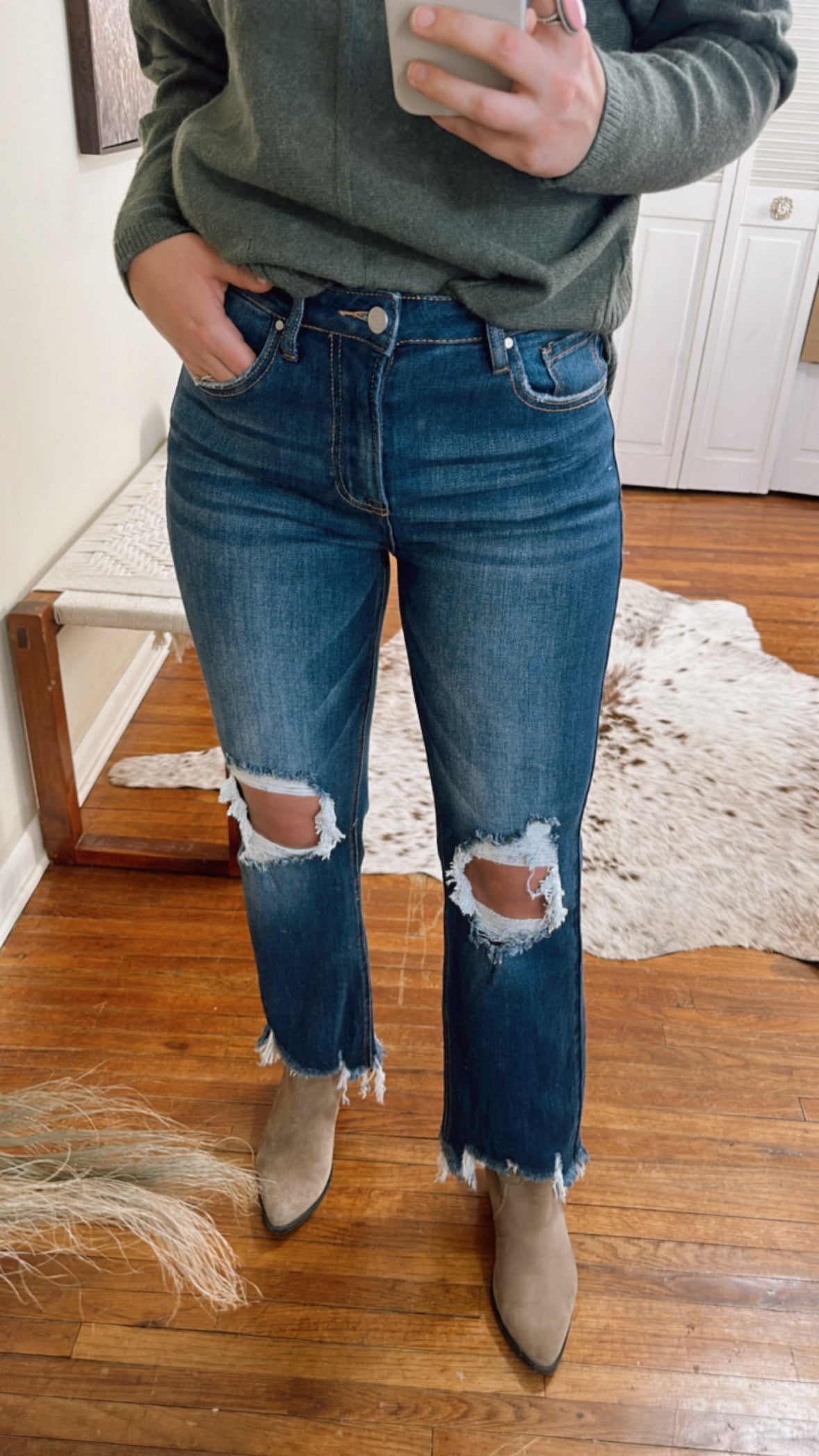 Tony Jeans - Straight Leg Cropped