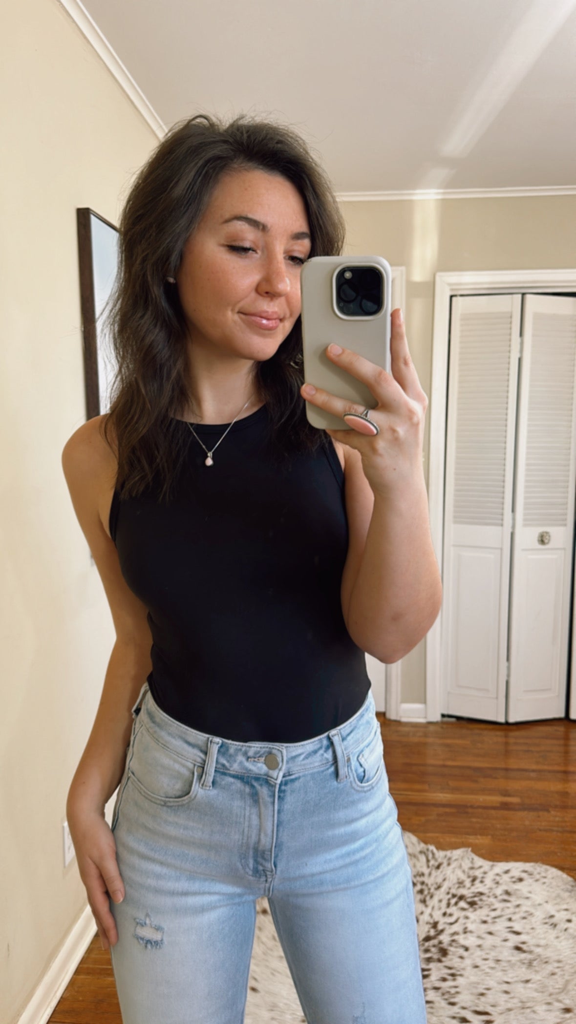 Butter Soft Black Bodysuit