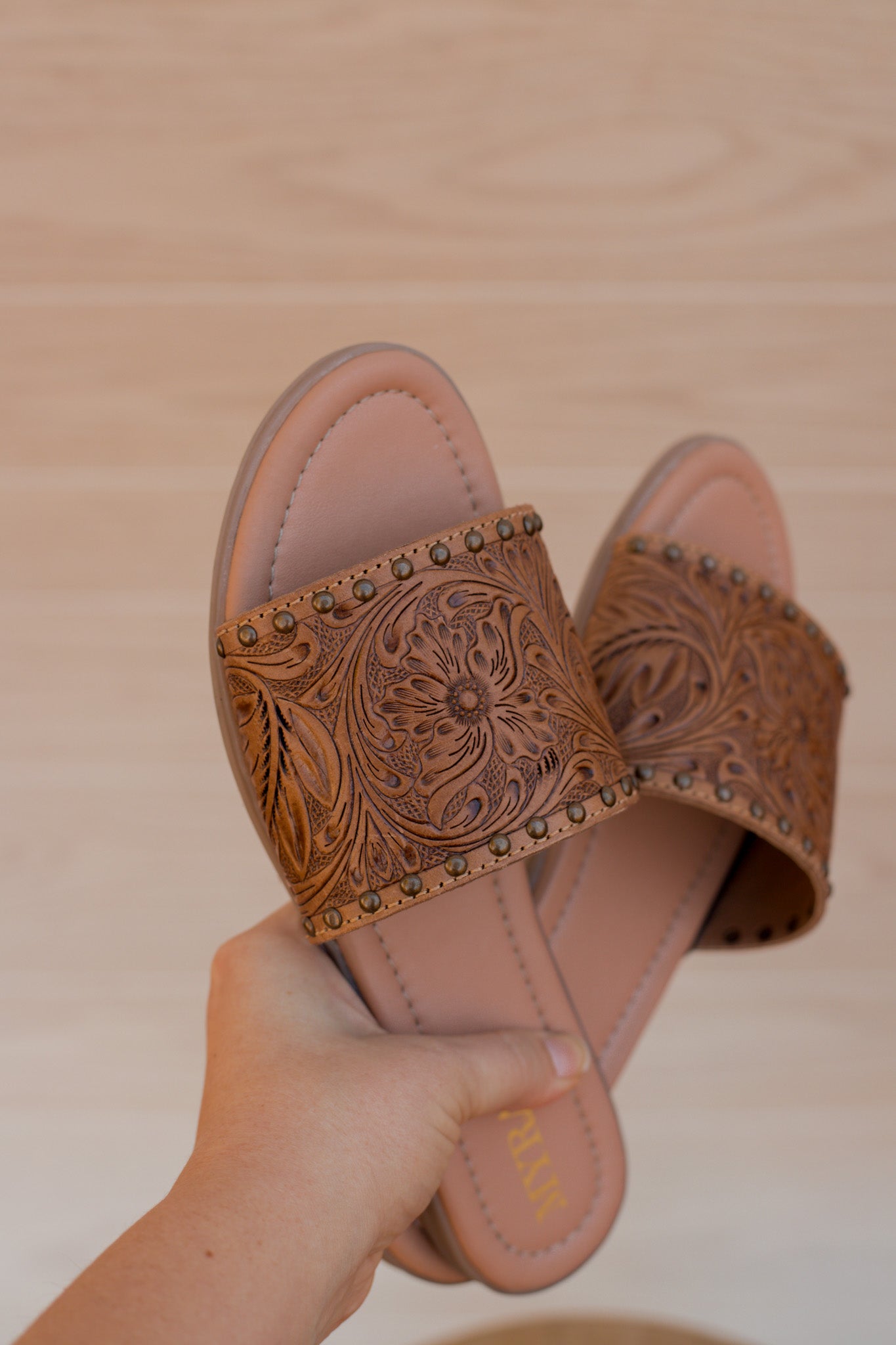 Ellie Tooled Sandals