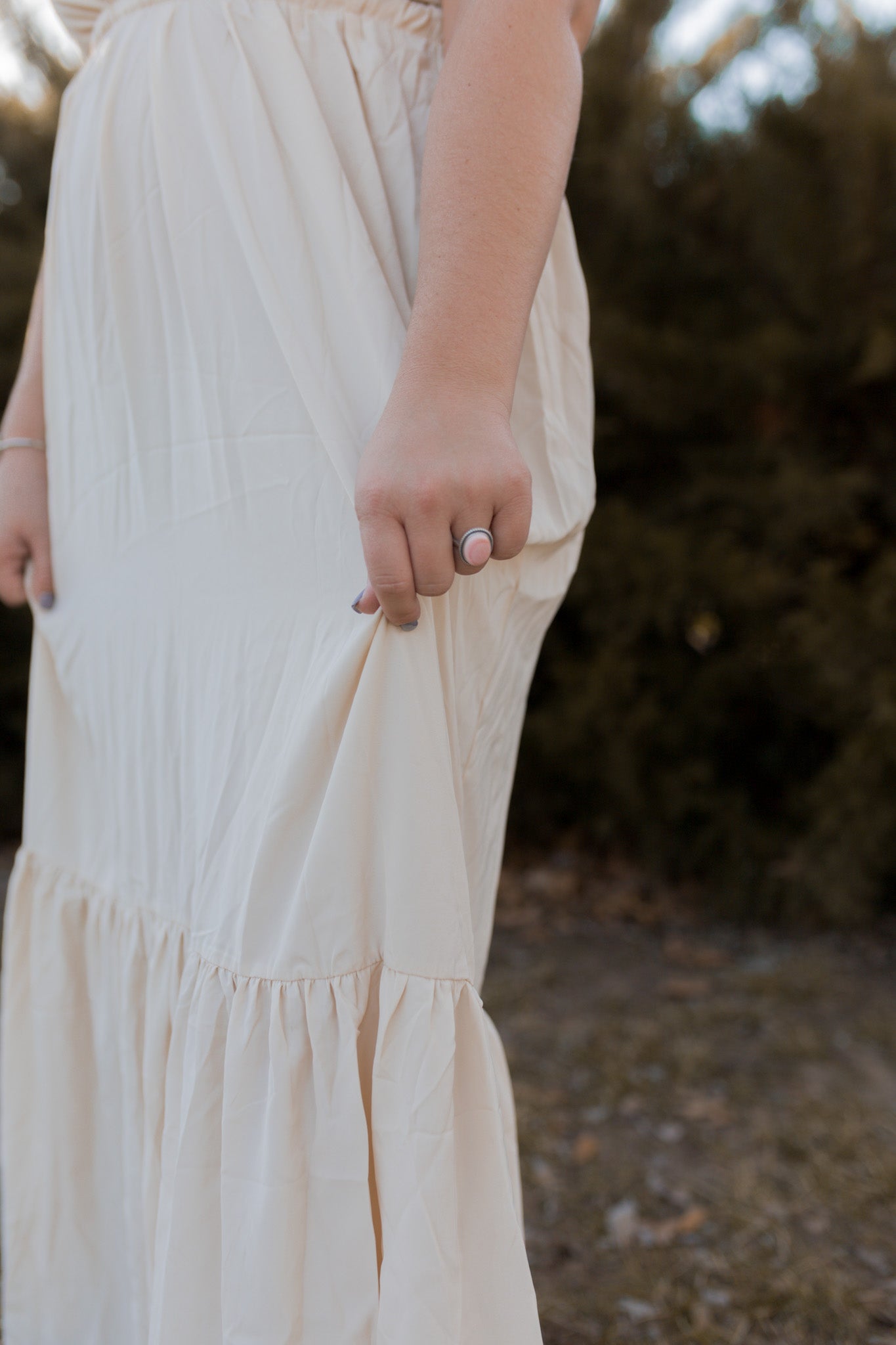 Justine Rings - Pink Conch Shell