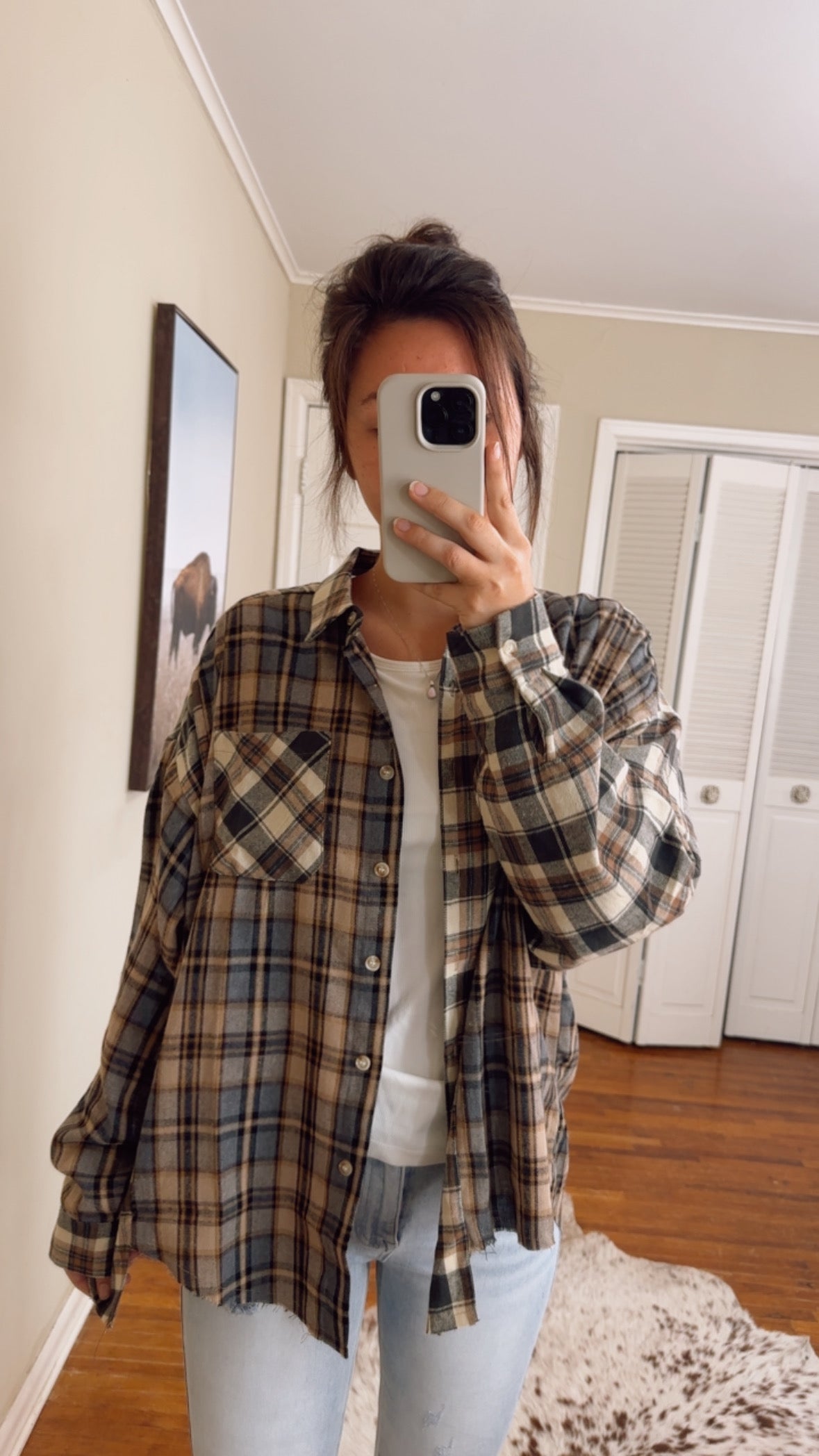 Olivia Button Down