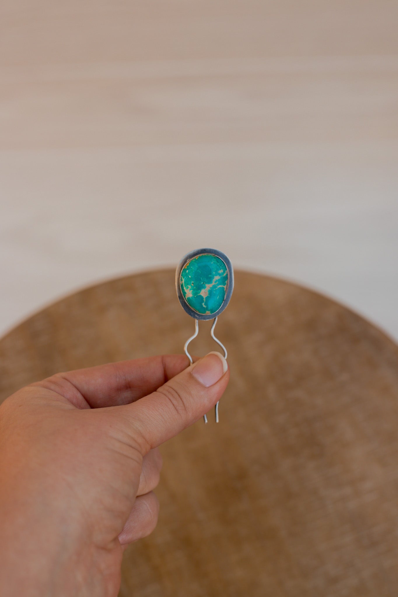 Turquoise Hair Pins