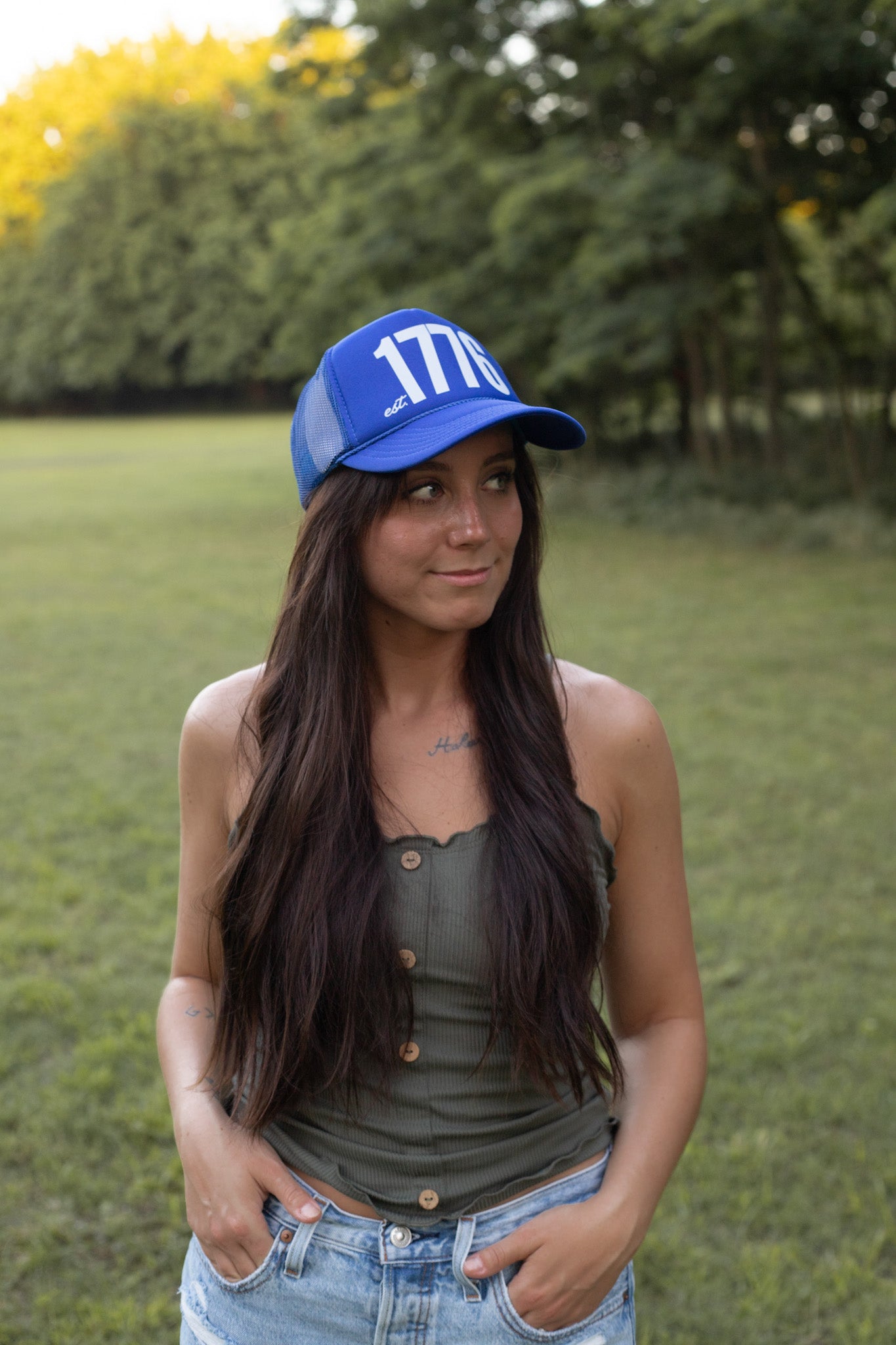 4th of July 1776 Trucker Hat