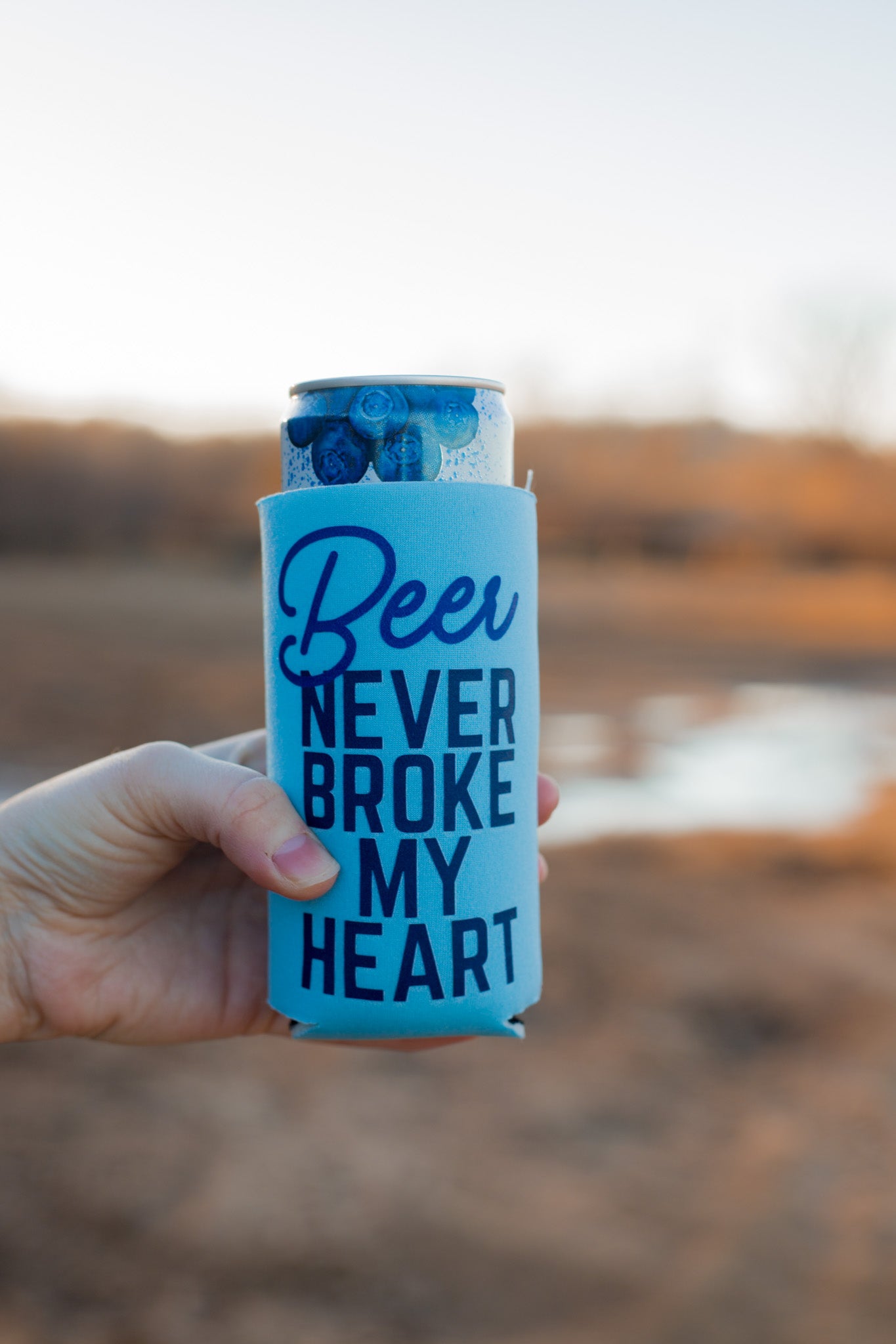 Beer Never Broke my Heart Koozie