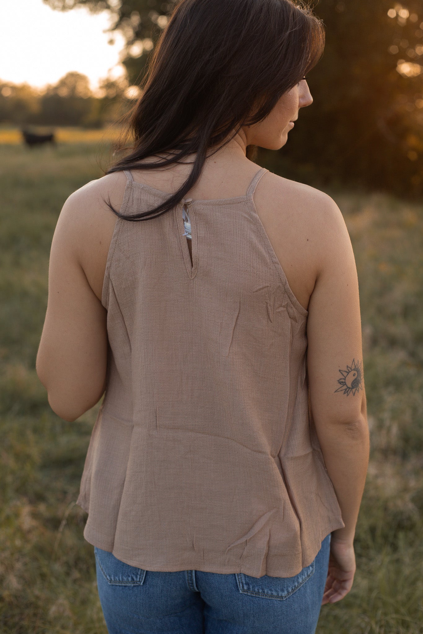 Mel Tank - Brown