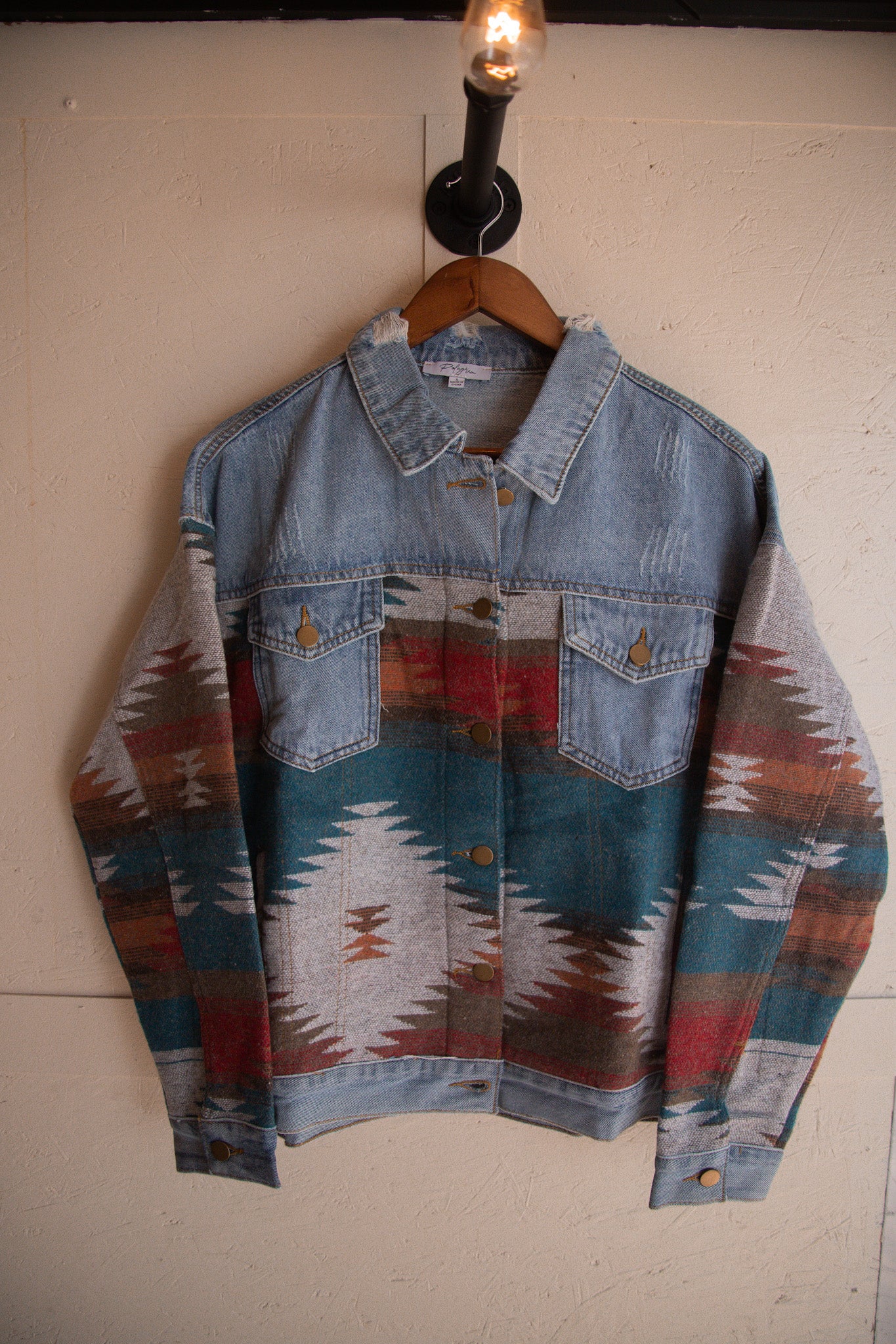 Aztec Jean Jacket