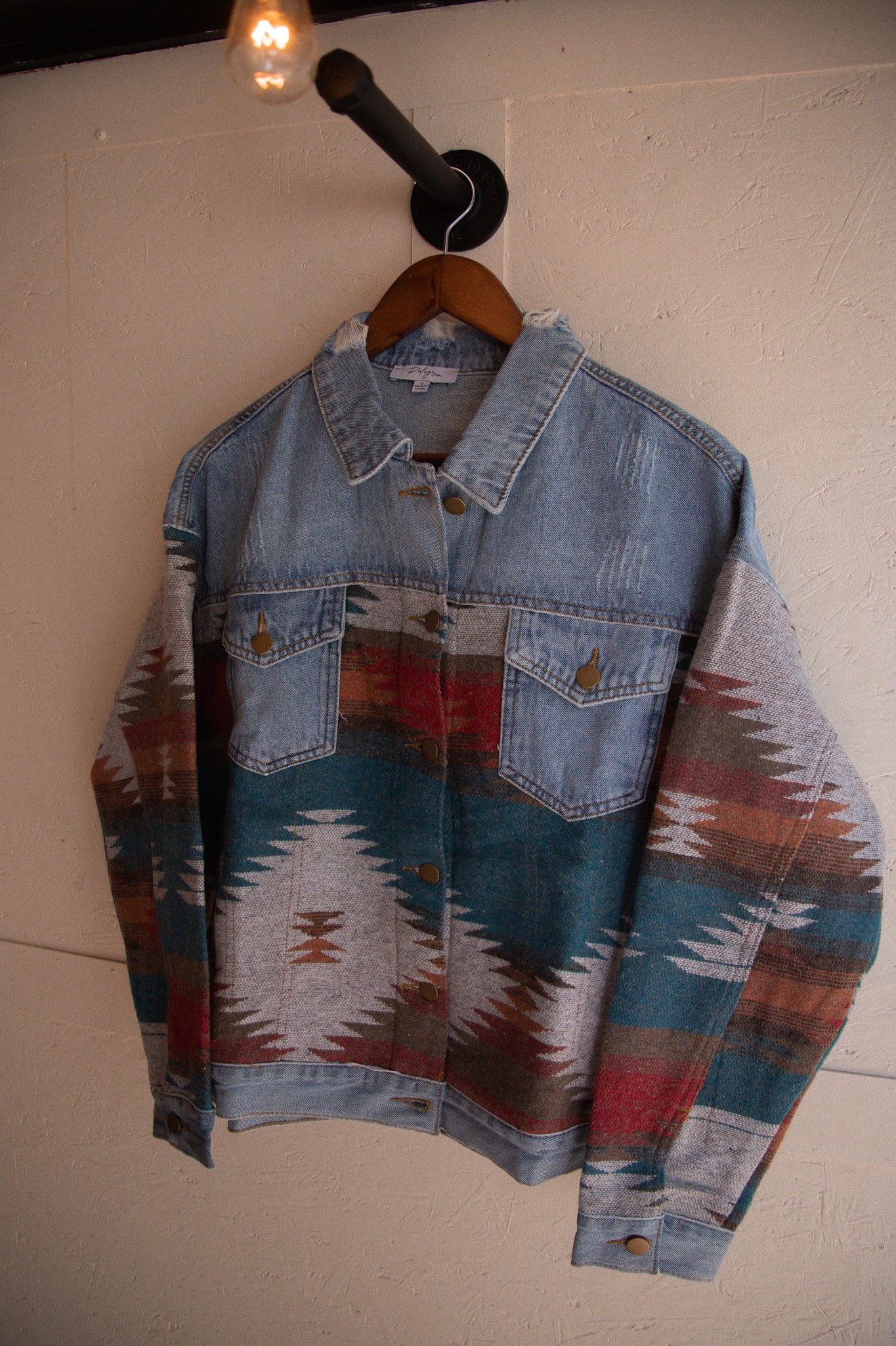 Aztec Jean Jacket