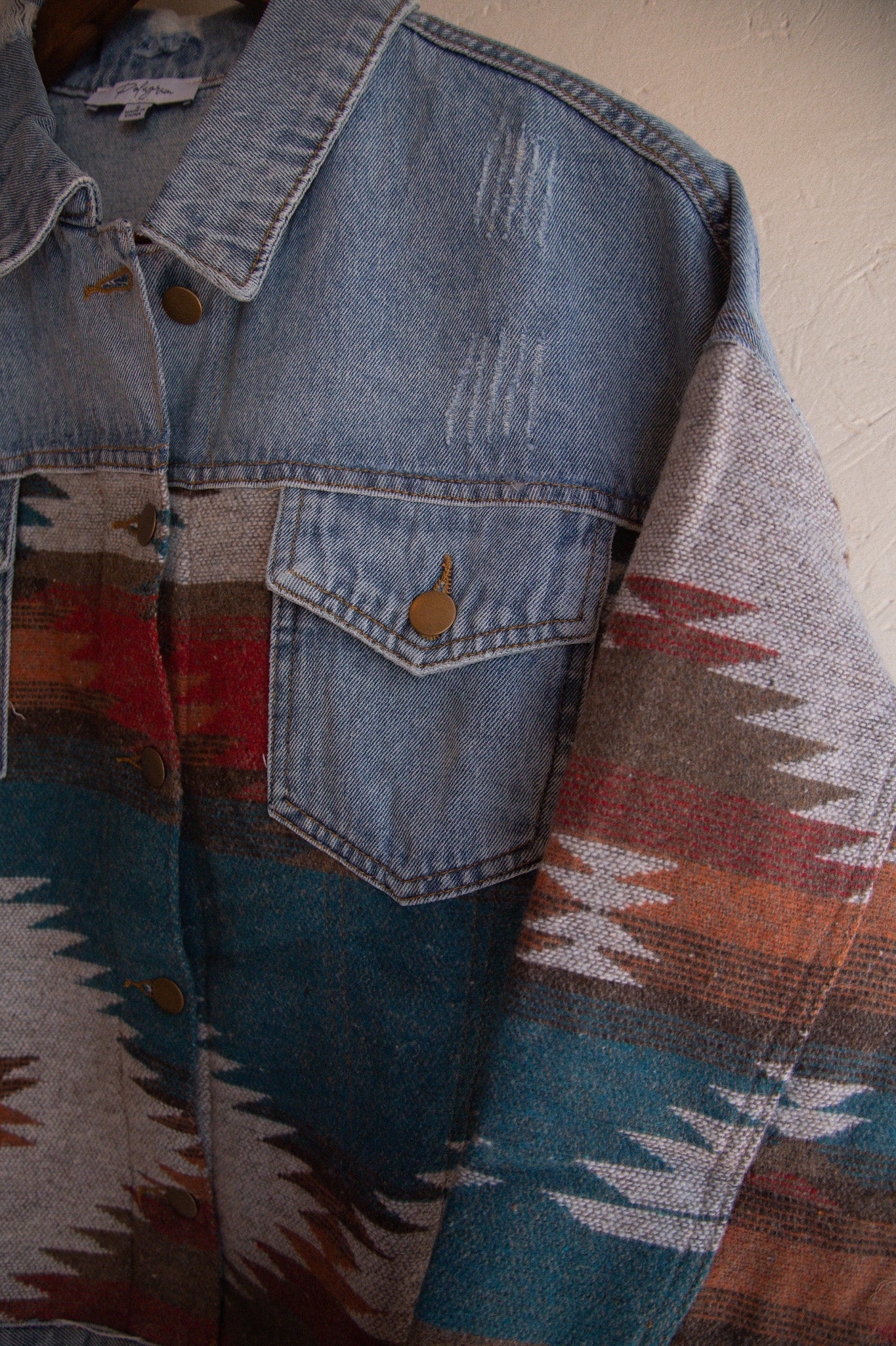 Aztec Jean Jacket