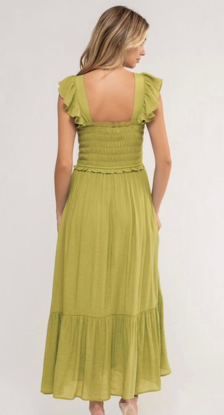 Macie Dress - Kiwi