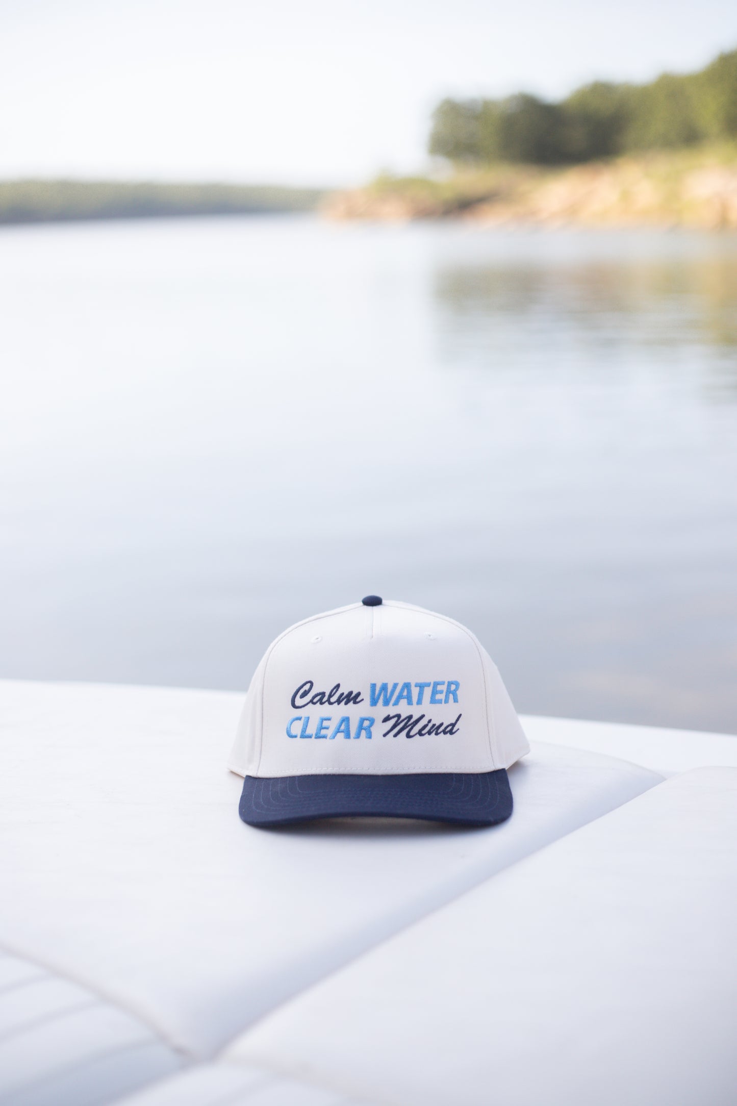 Calm Water, Clear Mind Hat