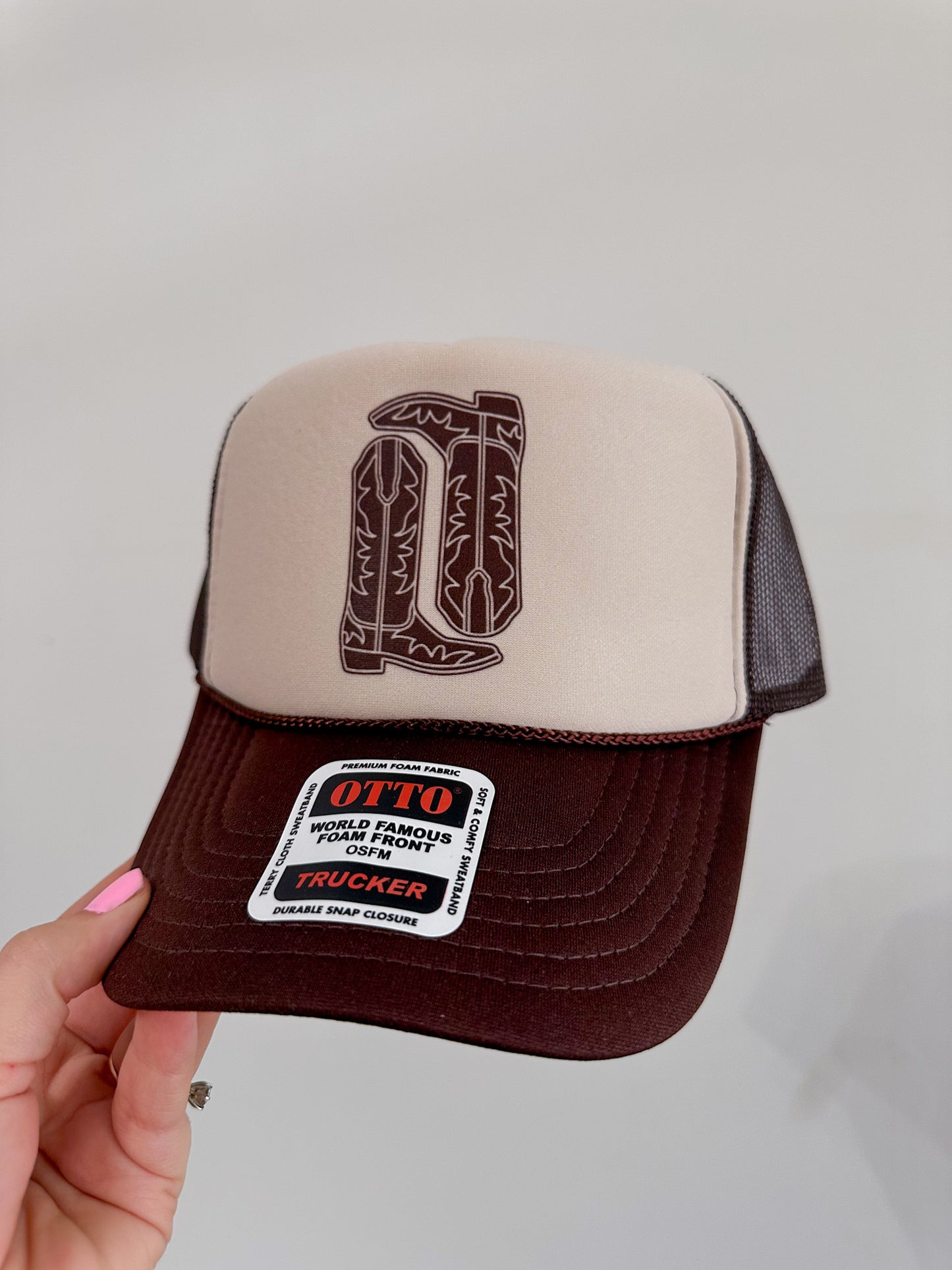 Boots Trucker Hat