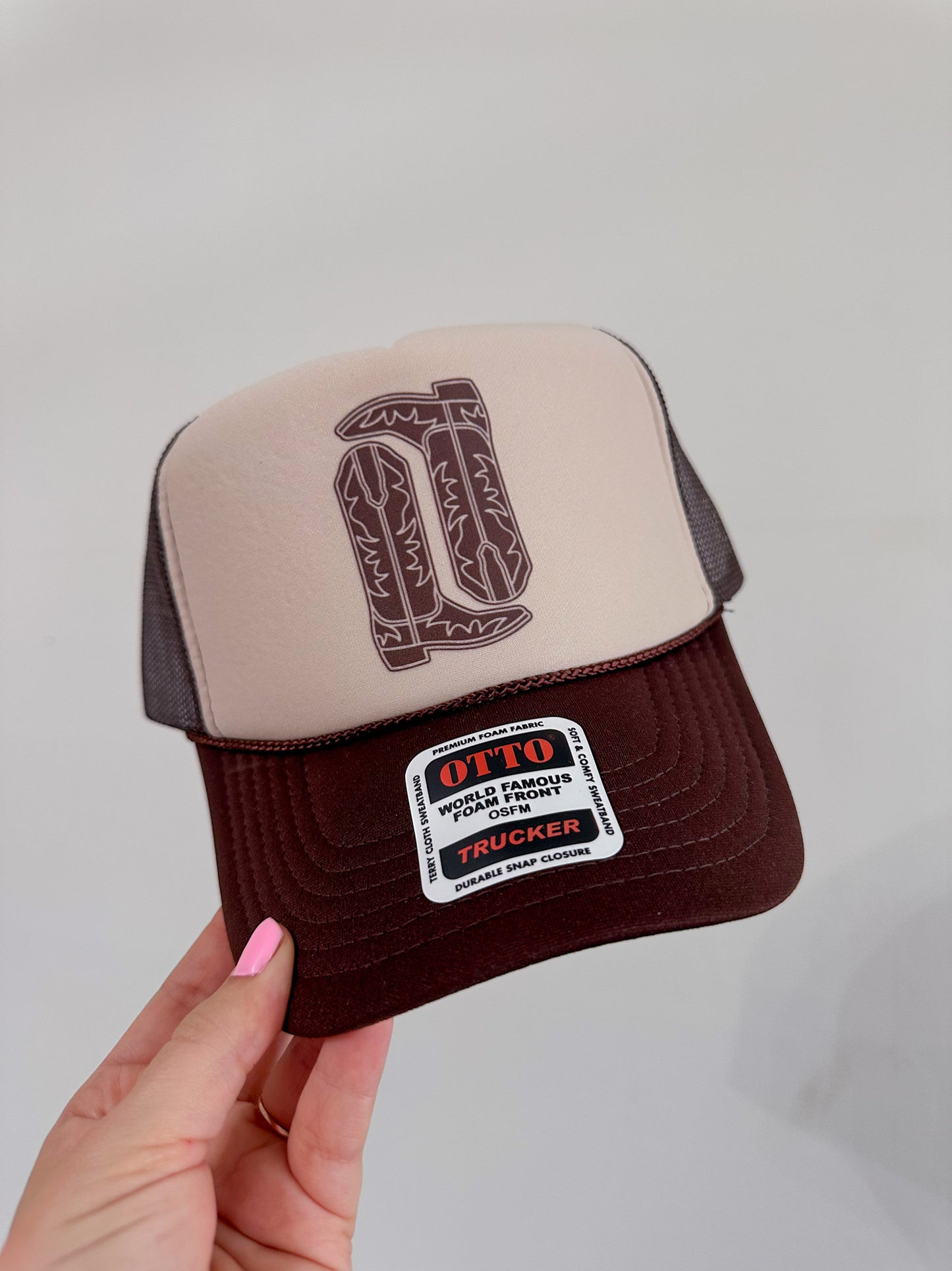 Boots Trucker Hat