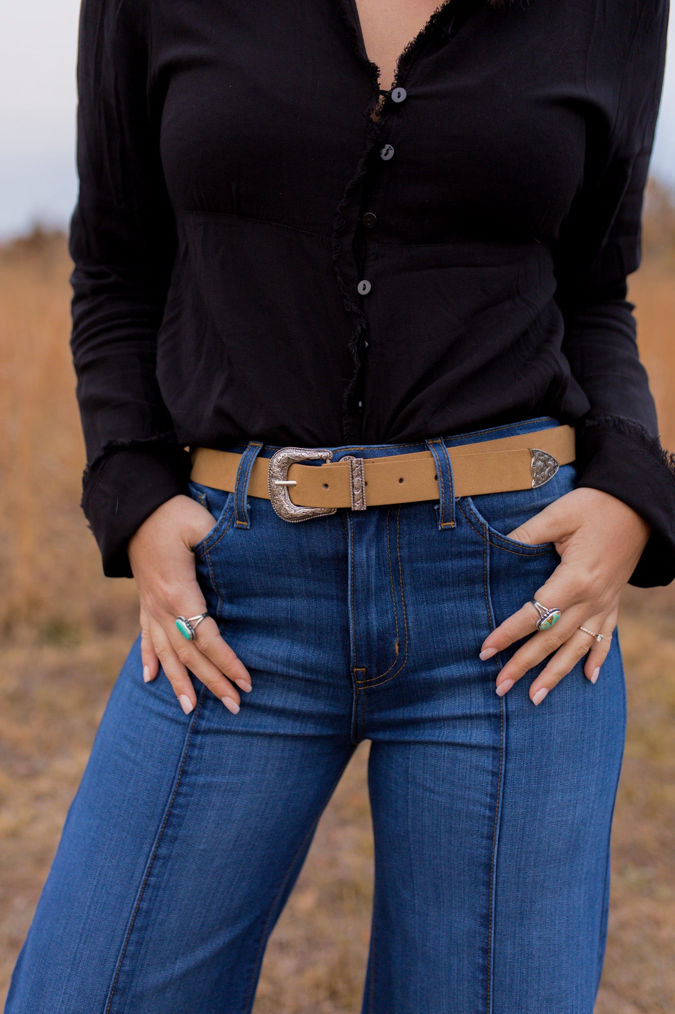Brittany Belt - Tan