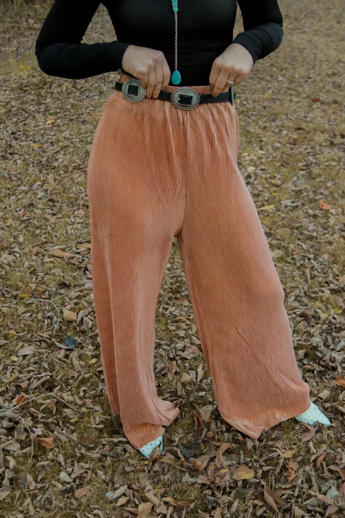 Khloe Pants - Bronze/Gold
