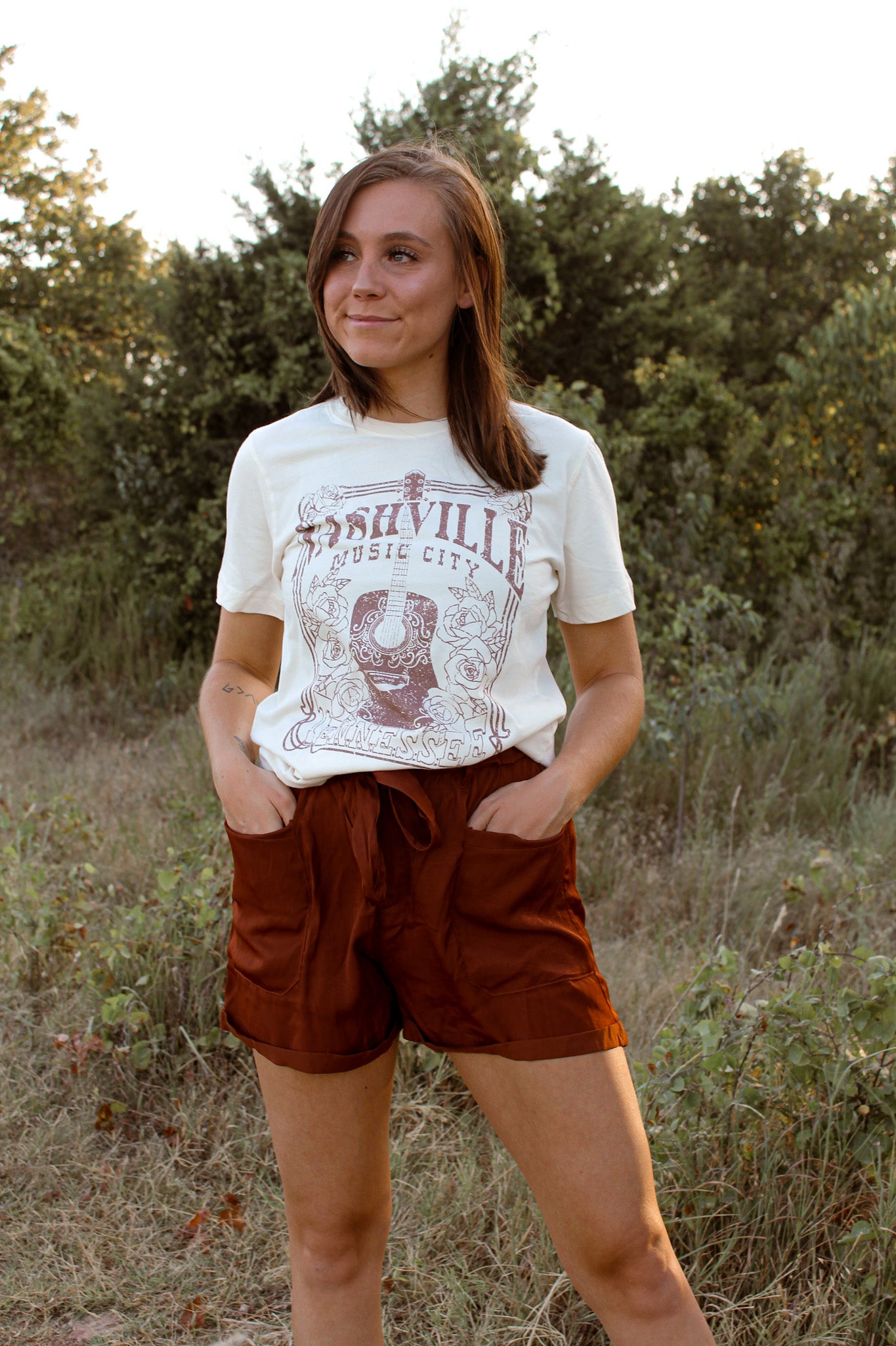 Sophie Shorts - Brick