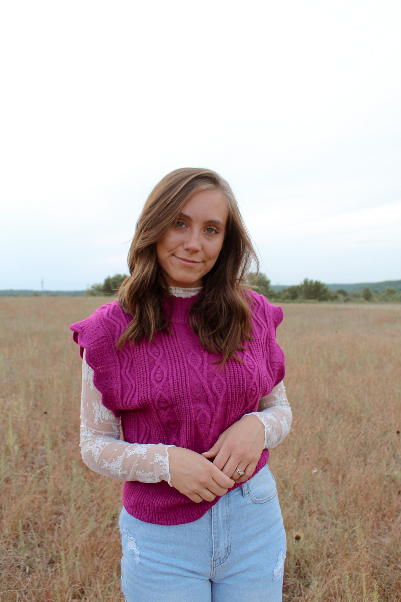 Jess Sweater - Purple