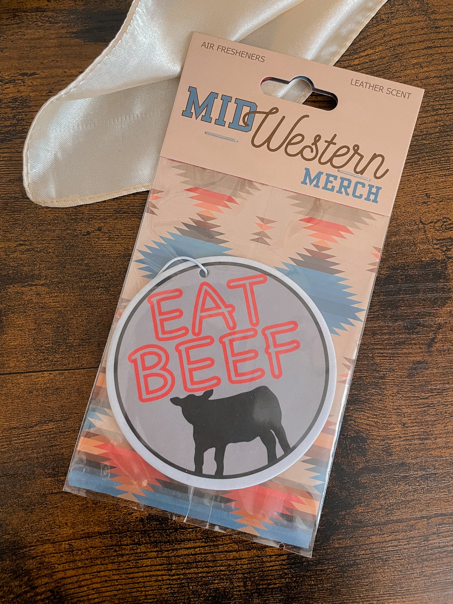 Eat Beef Freshie - Leather Scent