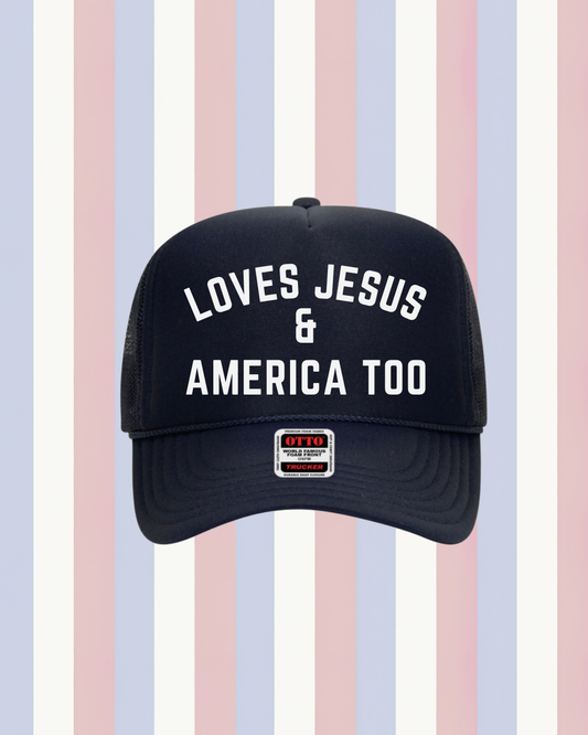 Loves Jesus Hat