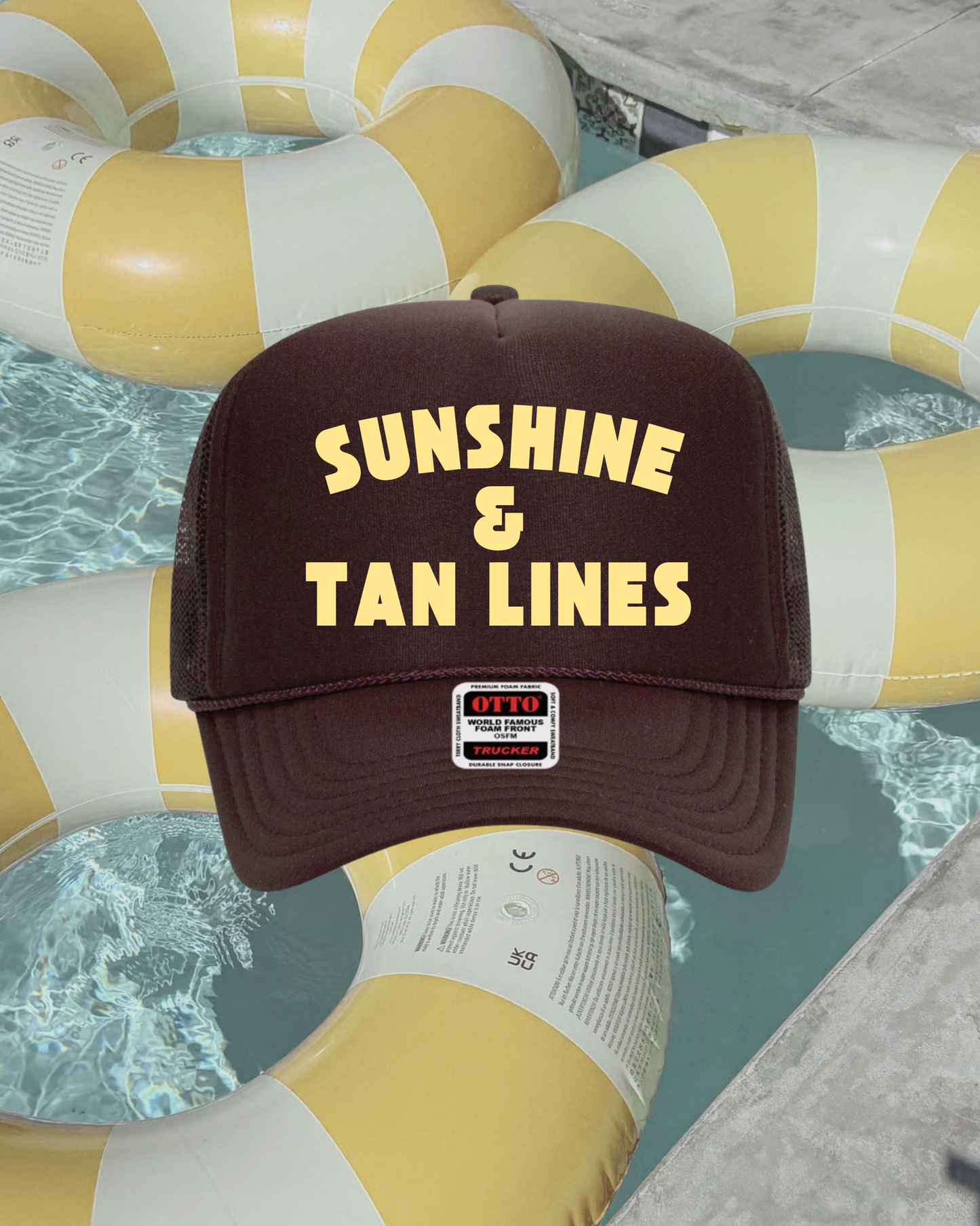 Sunshine & Tan Lines Trucker Hat