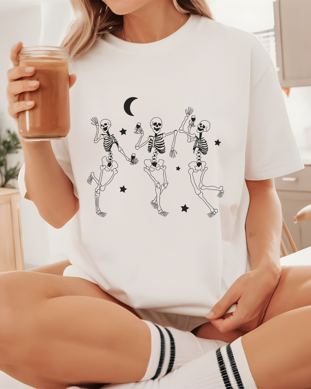 Dancing Skeletons - Halloween Tee