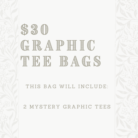 $30 Graphic Tee Grab Bag