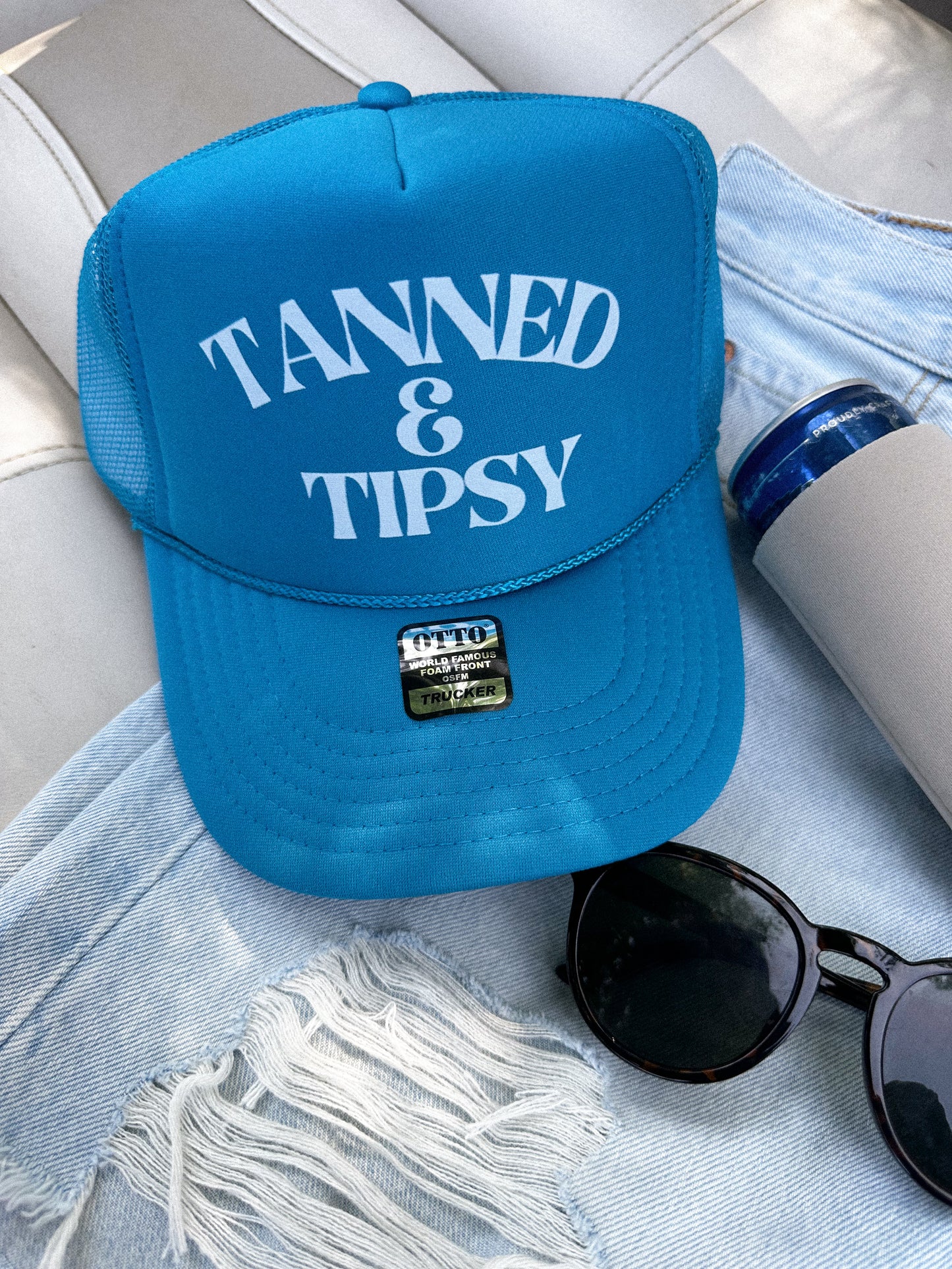 Tanned & Tipsy Trucker Hat