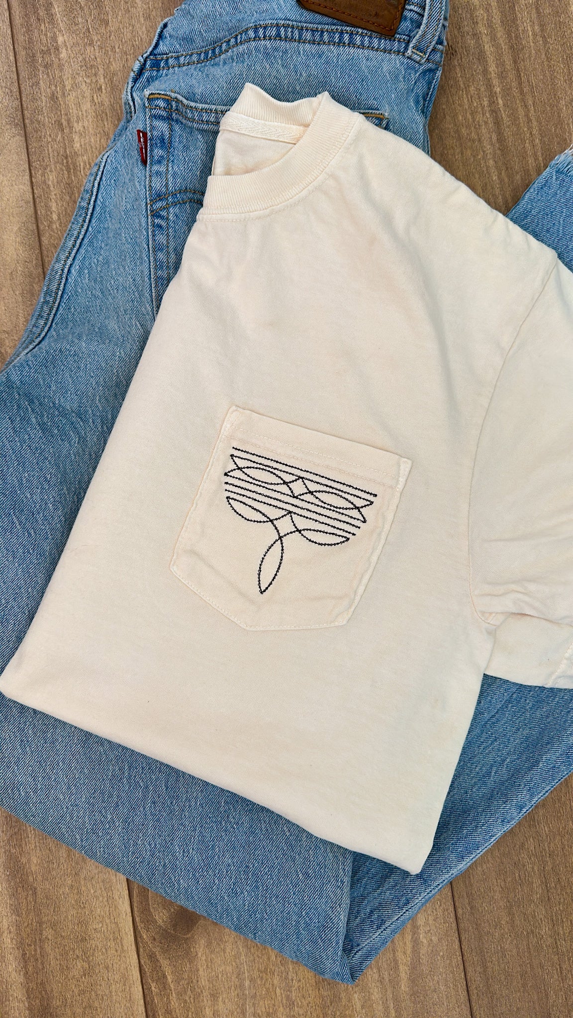 Boot Stitch Pocket Tee
