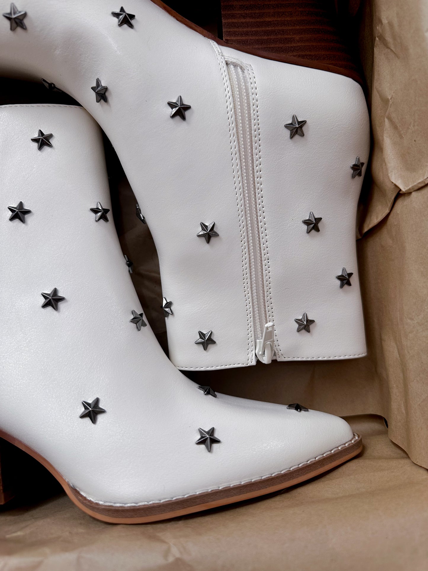 Ivanna Booties - White