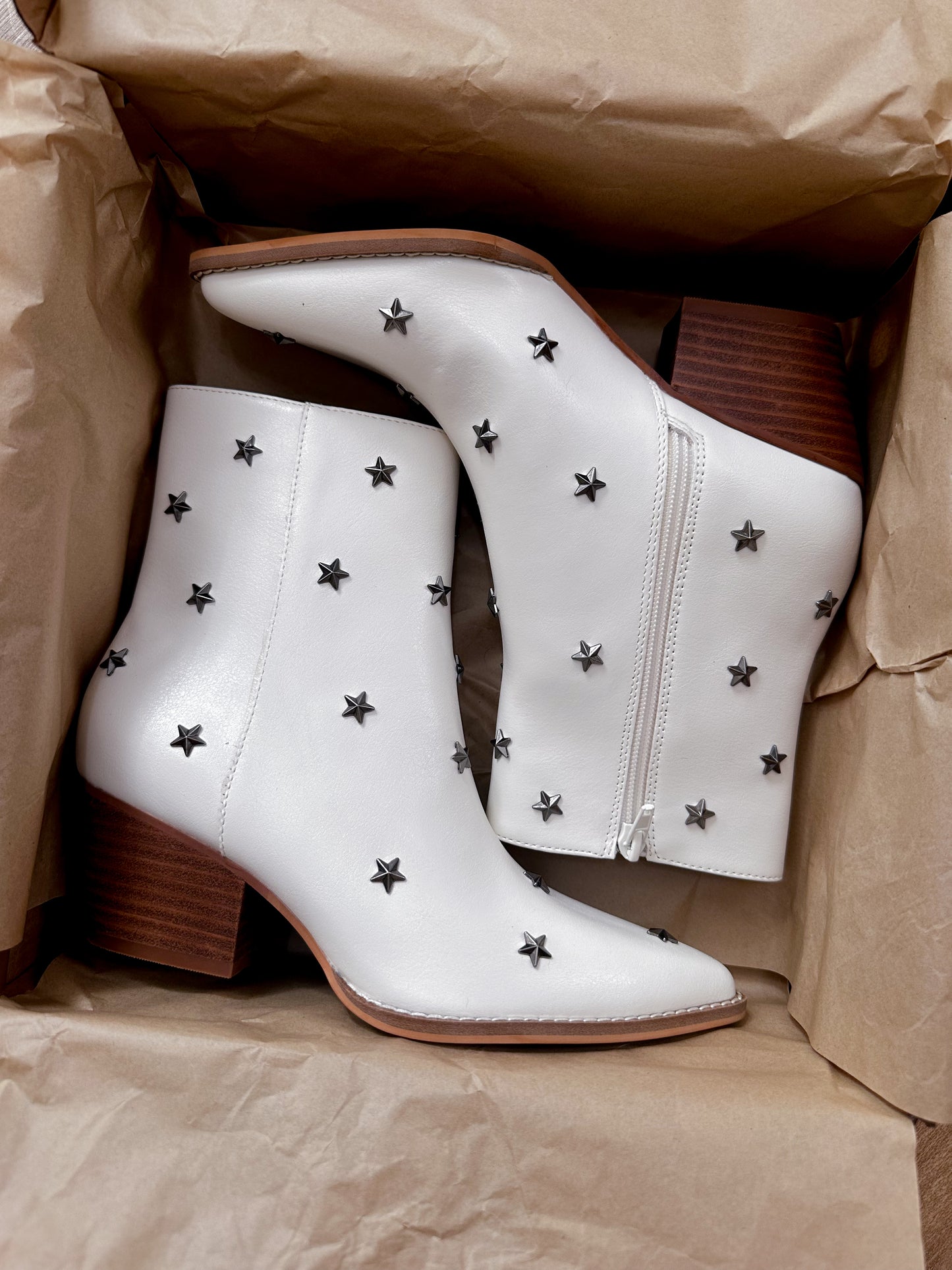 Ivanna Booties - White