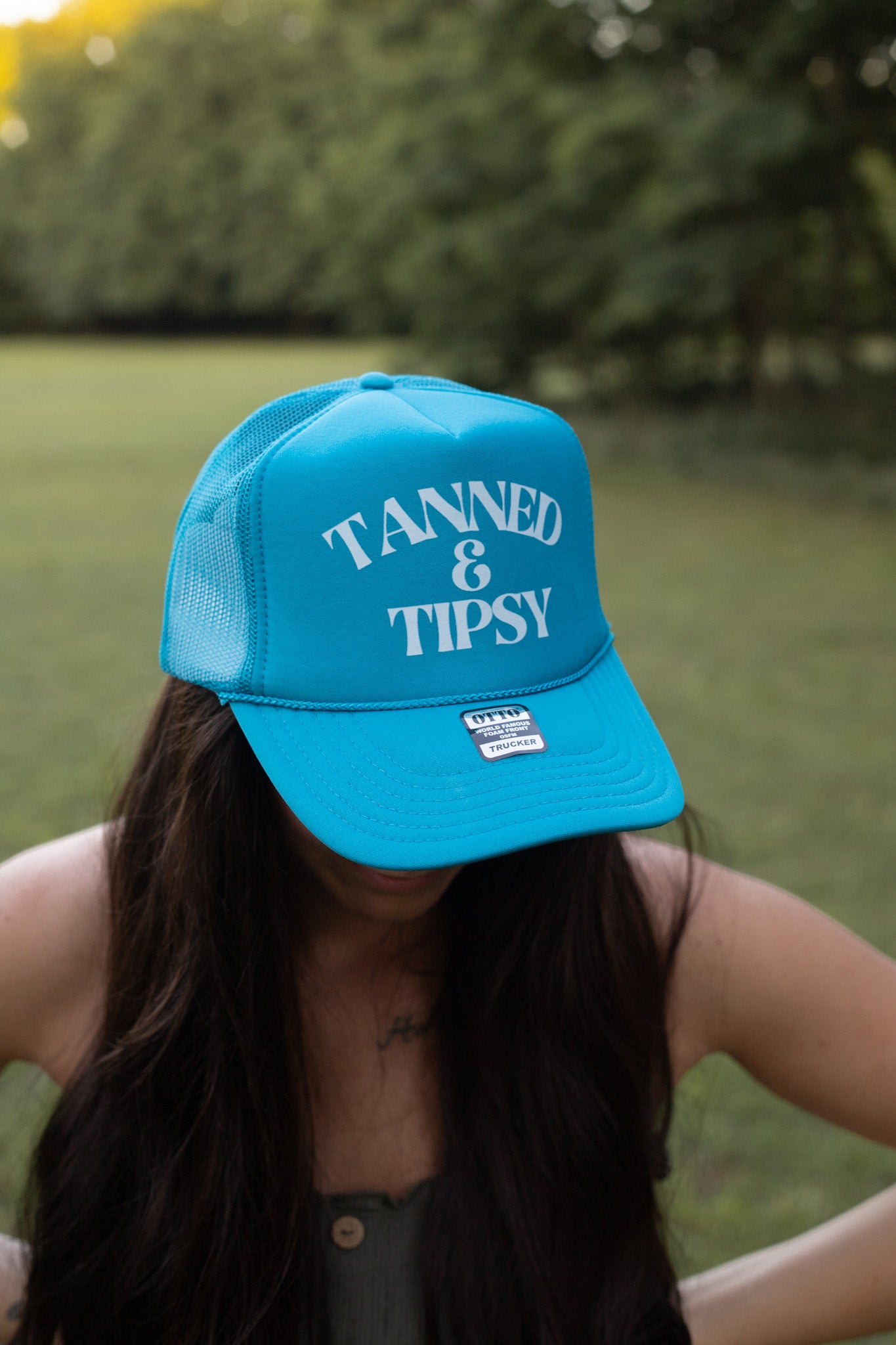 Tanned & Tipsy Trucker Hat