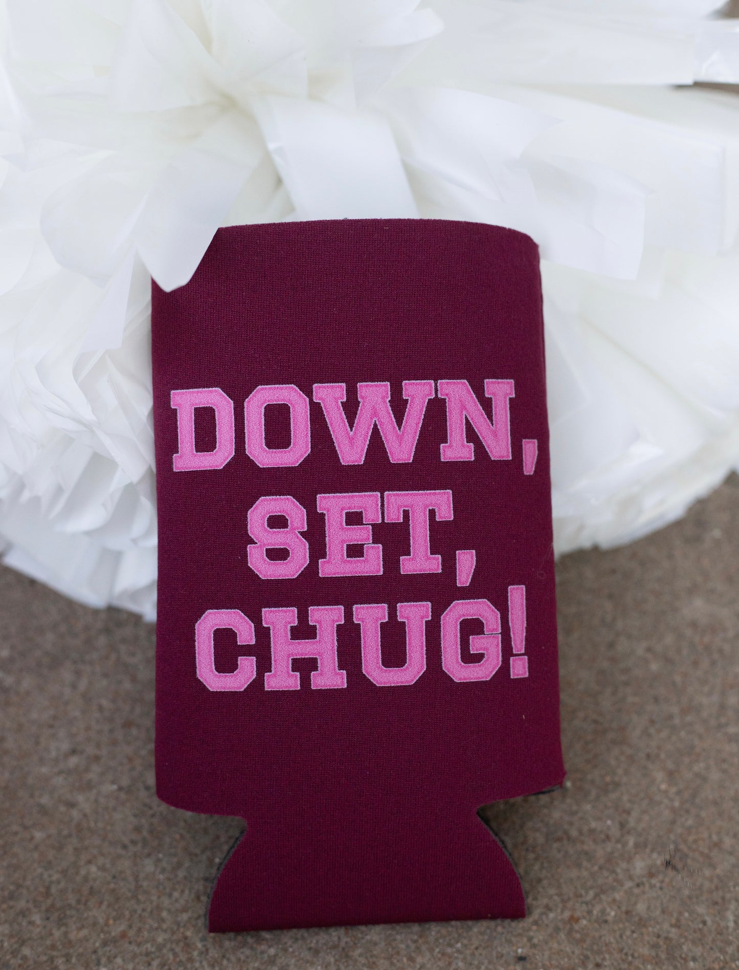 Down, Set, Chug Koozie - Game Day 2024