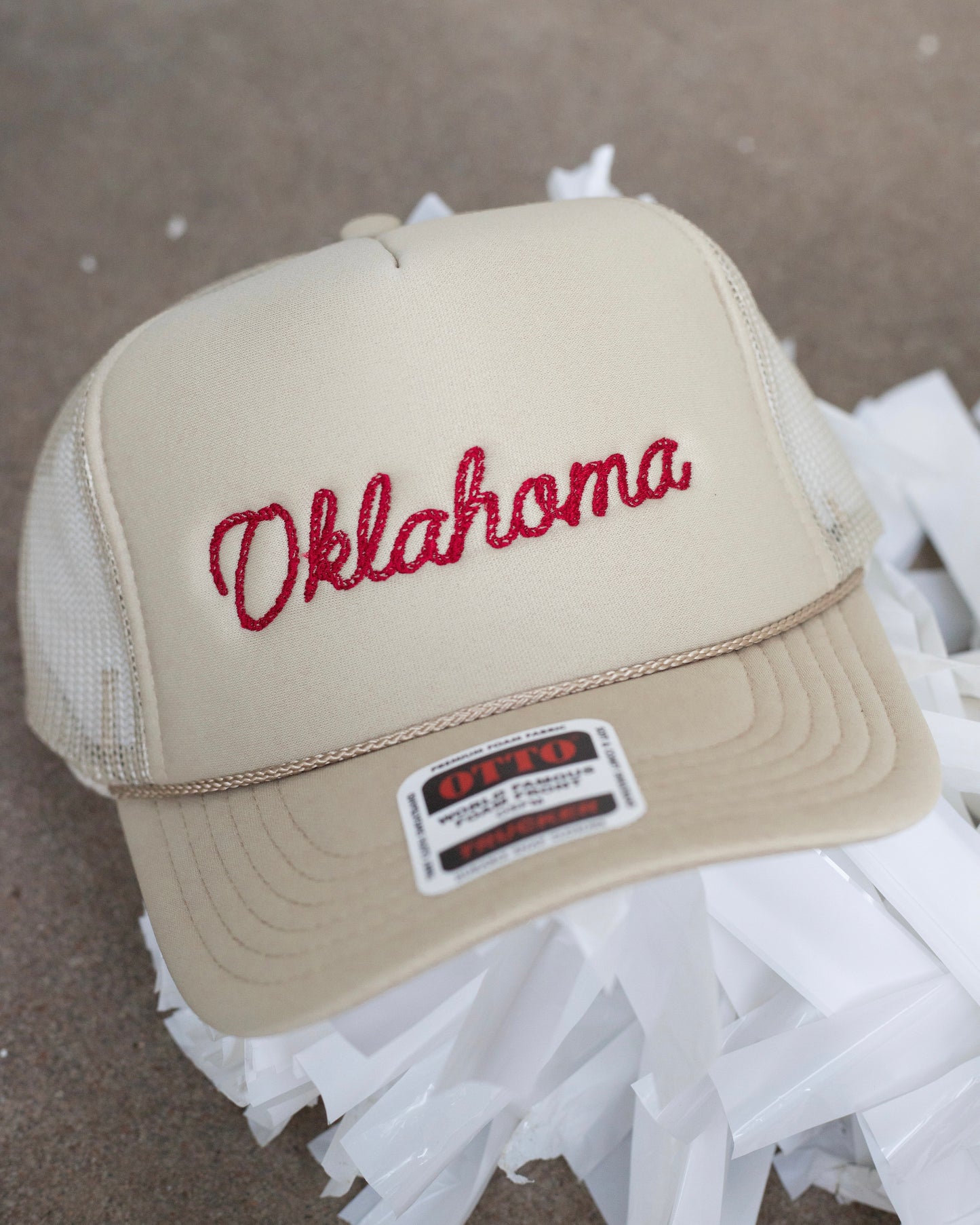 Oklahoma Trucker Hat - Made to Order (1 Week TAT)