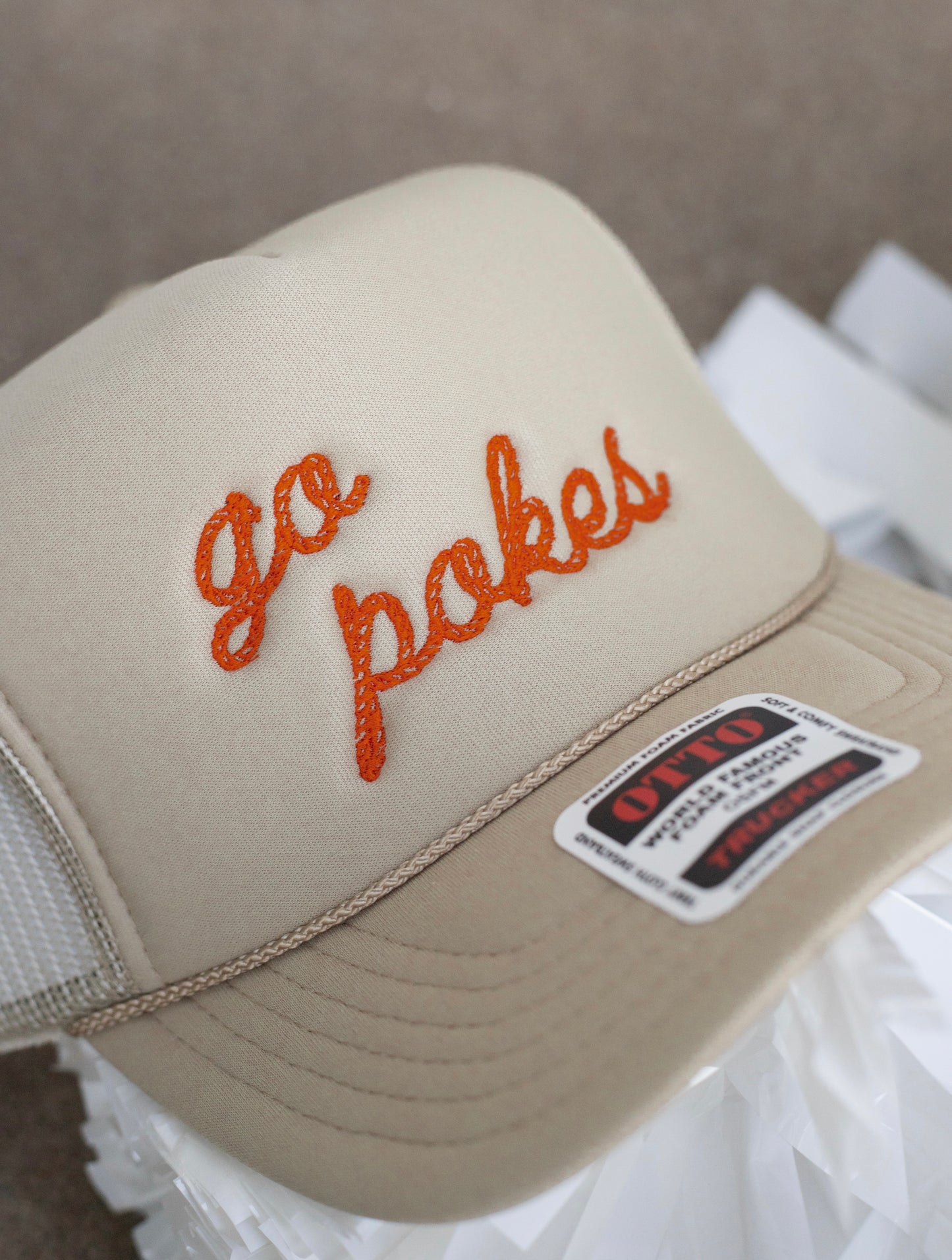 Go Pokes Trucker Hat - Made to Order (1 Week TAT)