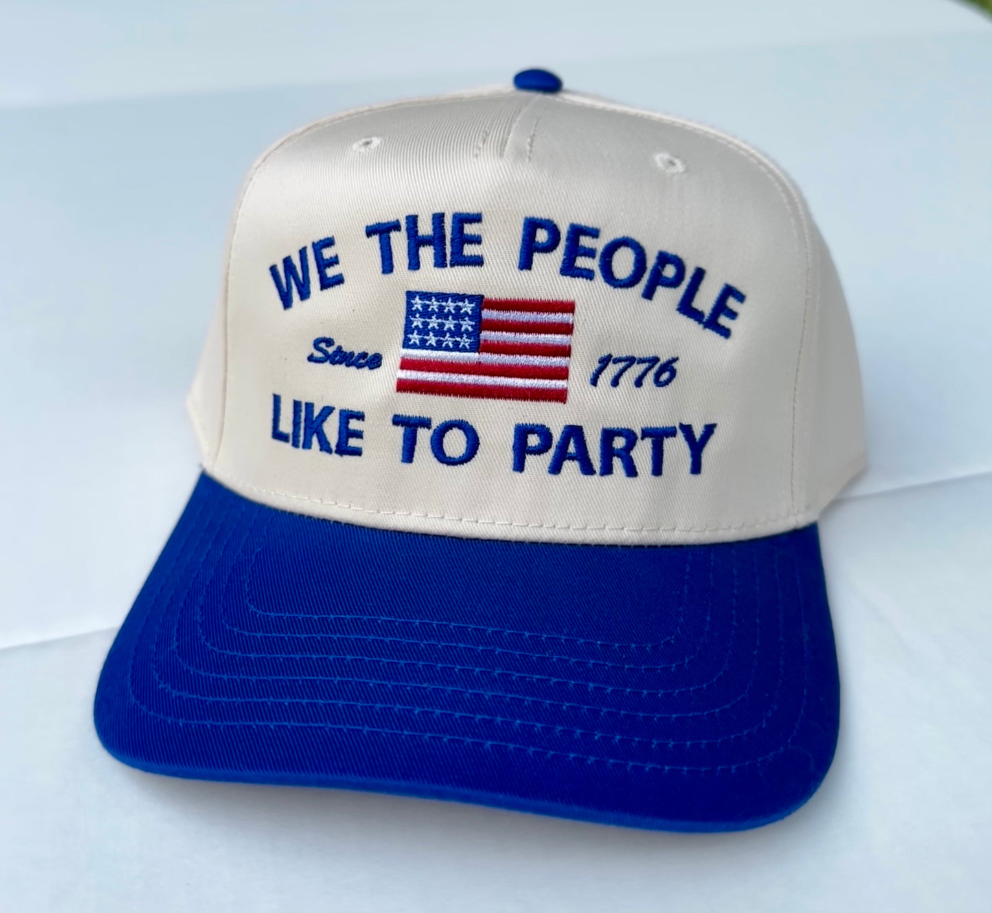 We the People Like to Party Hat