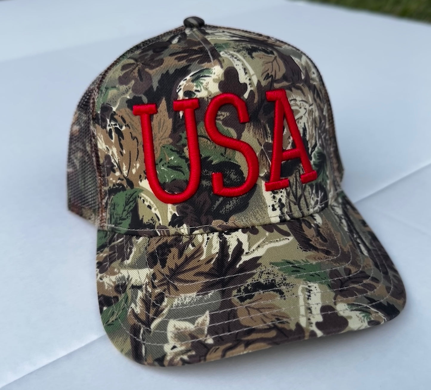 USA PUFF Camo Hat