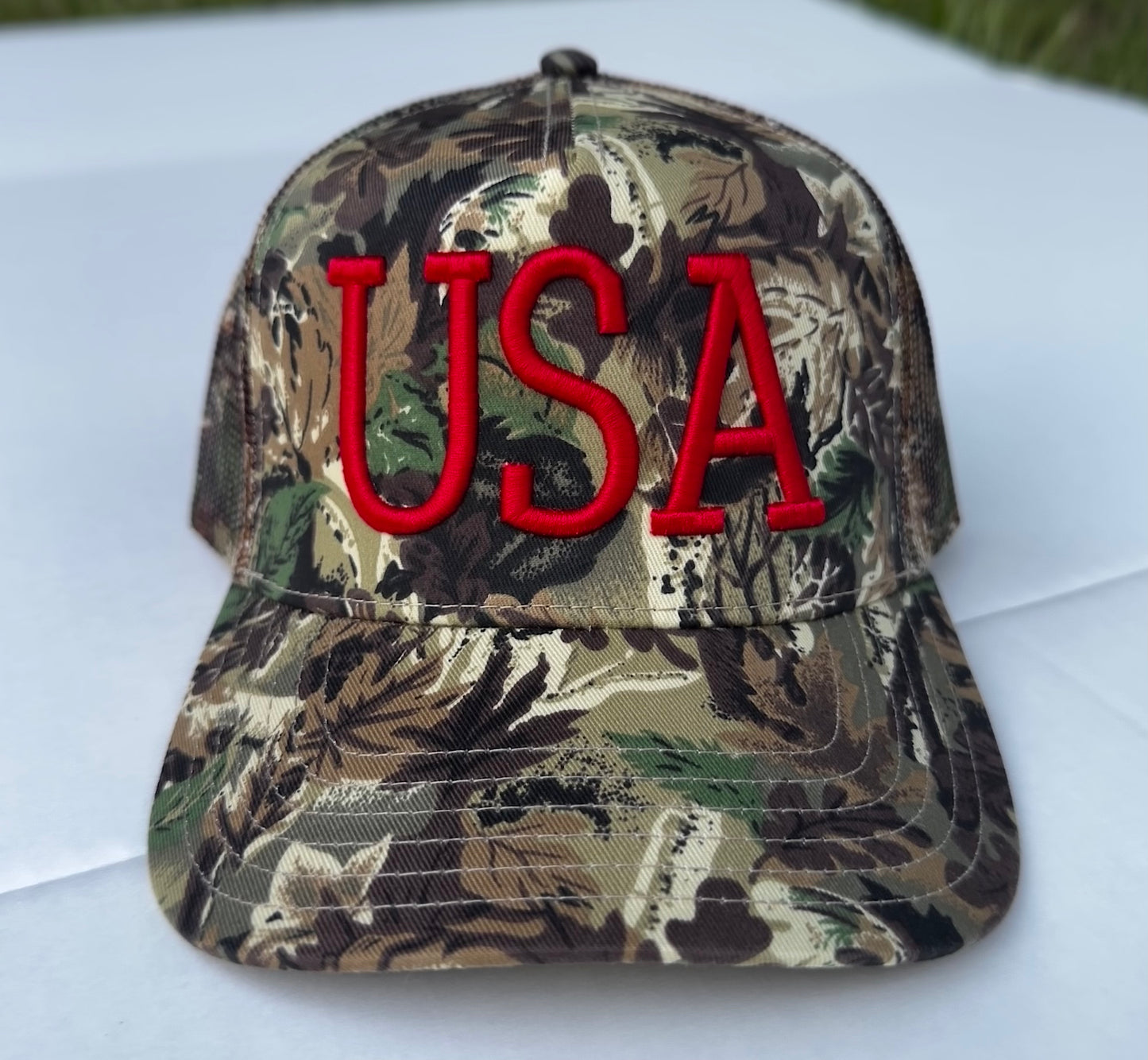 USA PUFF Camo Hat