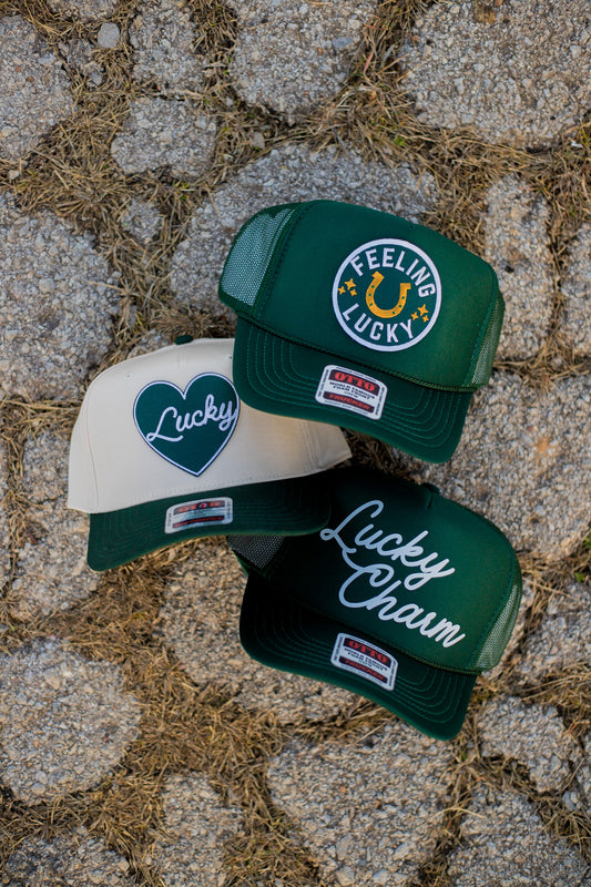 Feeling Lucky Patch Trucker Hat