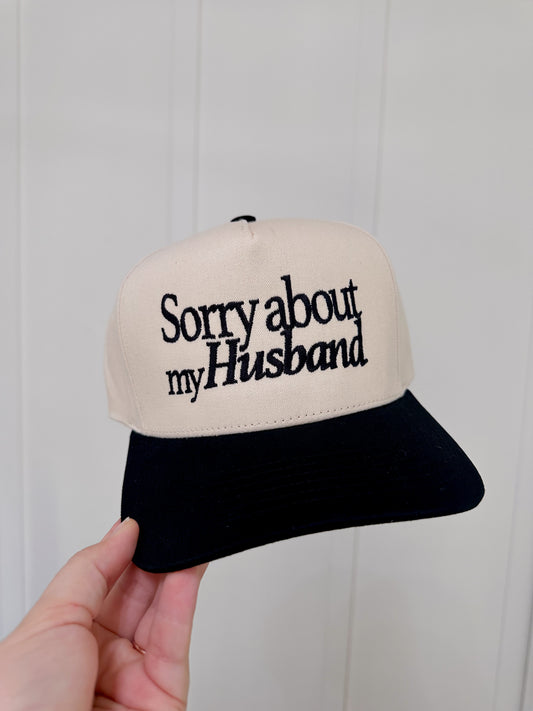 Sorry About my Husband - Black