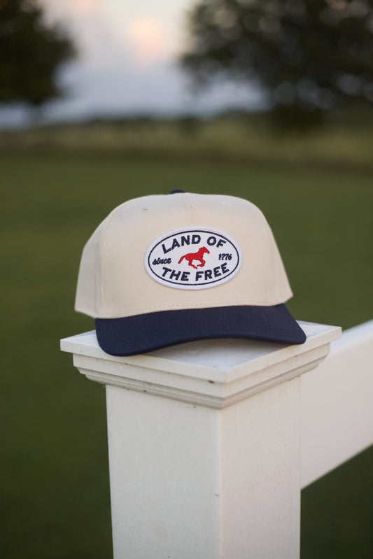 Land of The Free Patch Hat