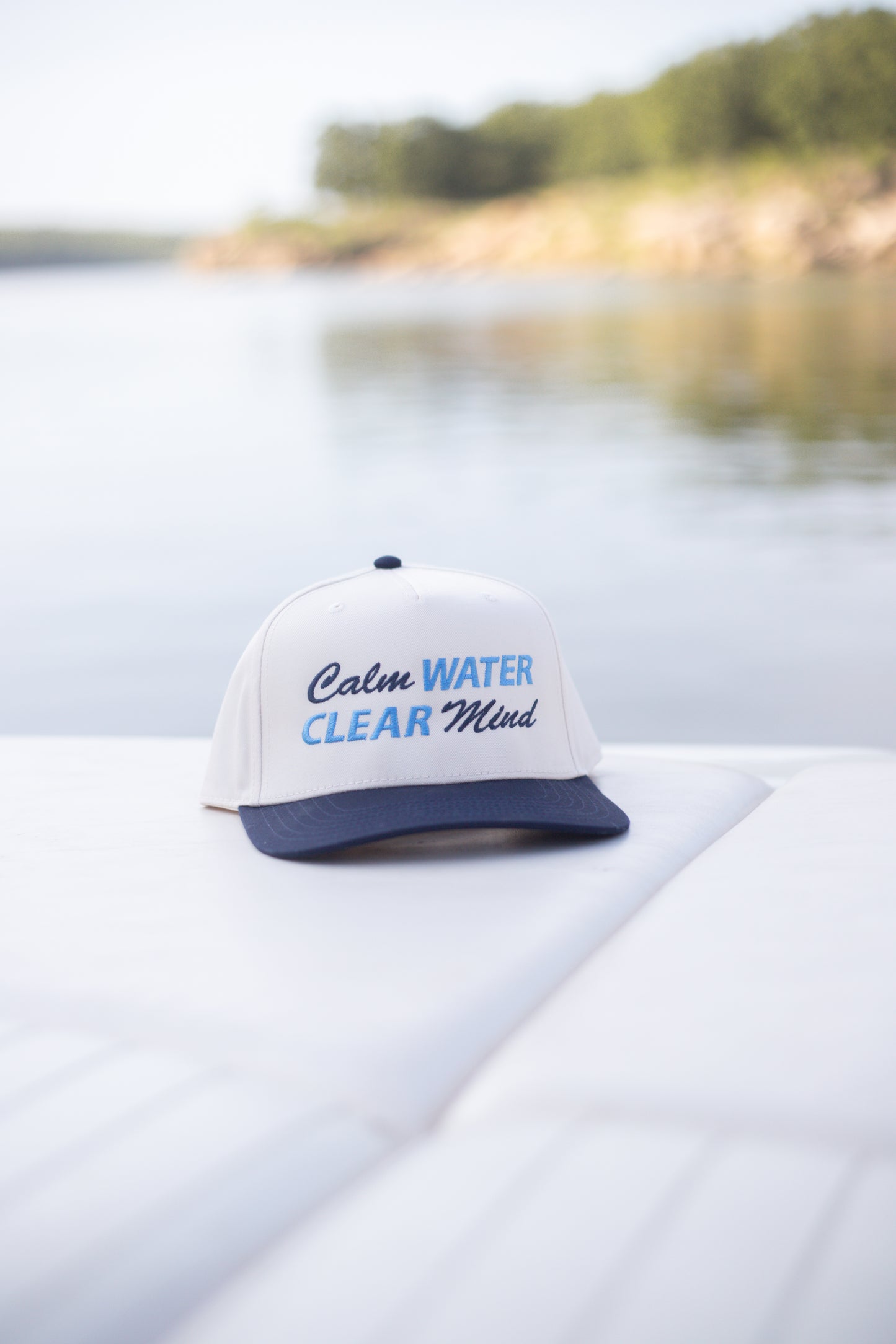 Calm Water, Clear Mind Hat