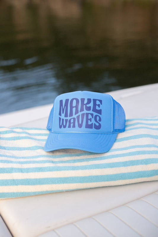 Make Waves Trucker Hat