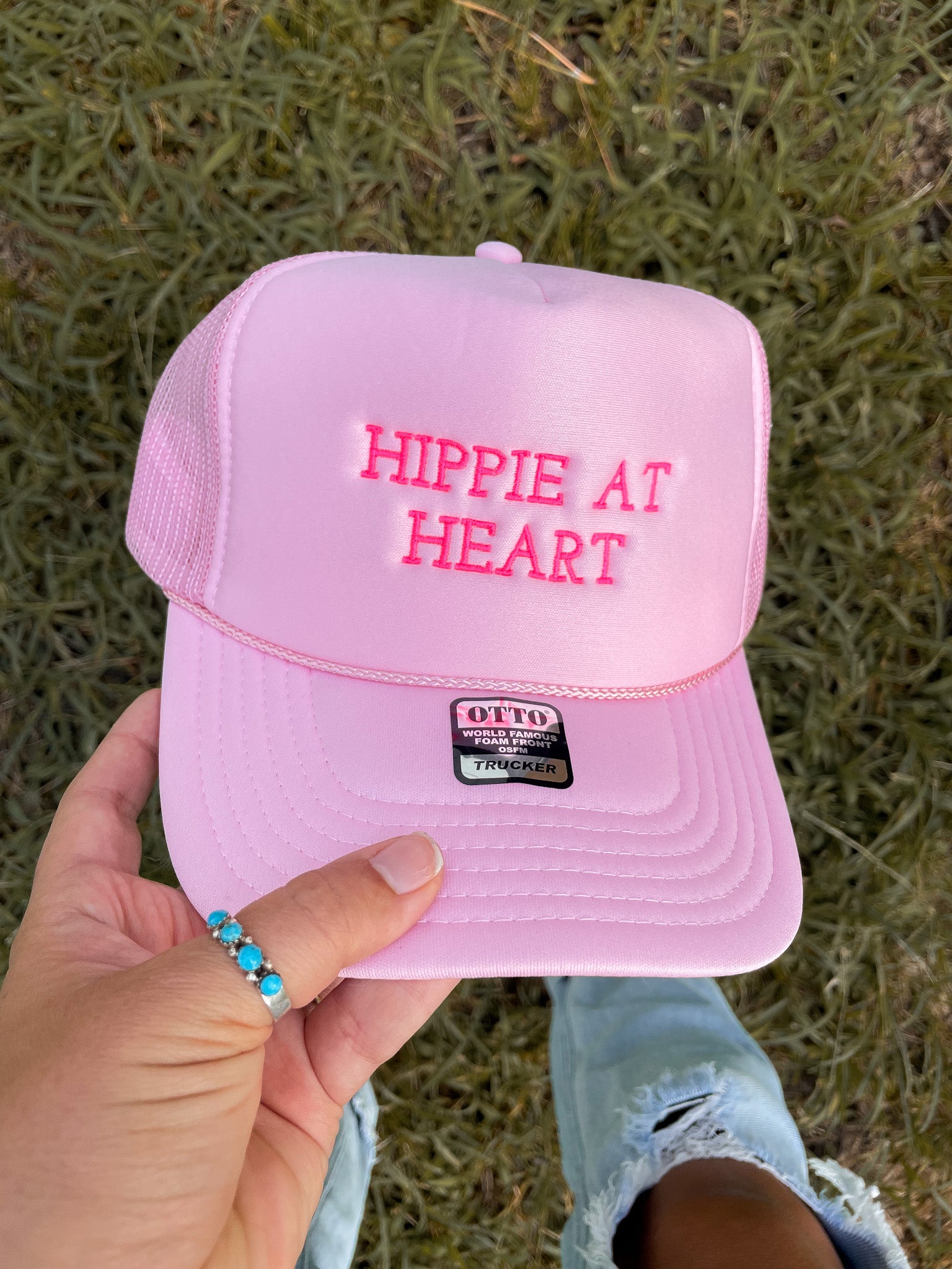 Hippie at Heart Trucker Hat - 1 week TAT