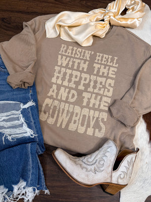 Hippies/Cowboys Sweatshirt